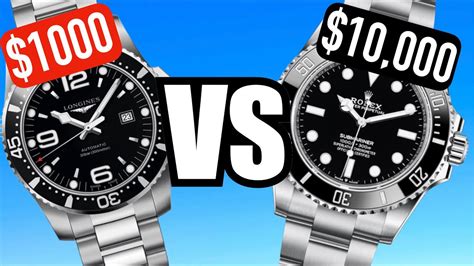 rolex submariner vs high quality replica|longines hydroconquest vs rolex submariner.